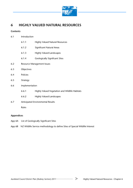 Rodney District Plan Chapter 9