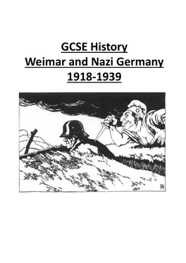 GCSE History Weimar and Nazi Germany 1918-1939 Are You Feeling a Bit Like This at the Thought of Having to Revise the Whole Germany Course? …