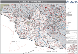 MATABELELAND SOUTH PROVINCE - Basemap