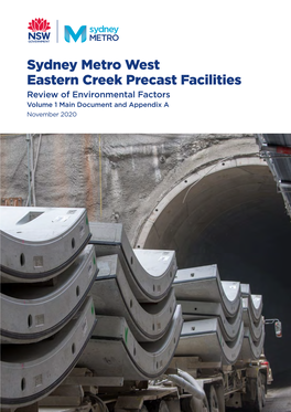 Eastern Creek Precast Facilities REF Vol 1