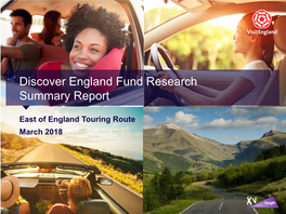 Discover England Fund Research Summary Report