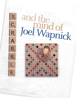 Scrabble and the Mind of Joel Wapnick