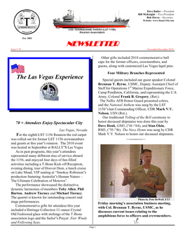 NEWSLETTER Issue # 70 November/December 2010