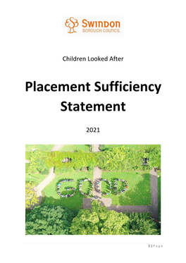 Children Looked After Placement Sufficiency Statement 2021