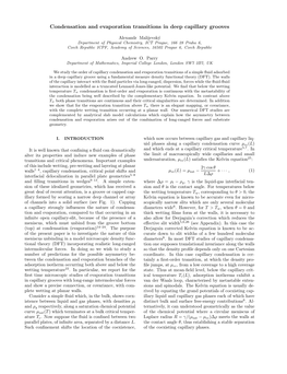 Condensation and Evaporation Transitions in Deep Capillary Grooves