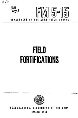 Field Fortifications