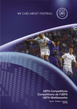 UEFA Competitions Compétitions De L'uefa UEFA-Wettbewerbe