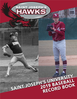 Saint Joseph's University Baseball Record Book