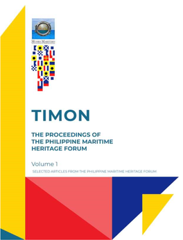 The Proceedings of the Philippine Maritime Heritage Forum