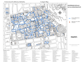 University of California, Berkeley Campus Map 1 2 3 4 5 6 7 65B Enerney 50C Mc 50E 50 Hall