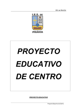 Proyecto Educativo