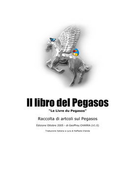 Il Libro Del Pegasos “Le Livre Du Pegasos”