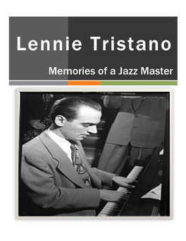 Lennie Tristano