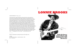 Lonnie Brooks