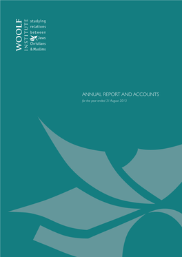 Accounts and Annual Reports for the Year Ended 31