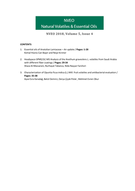 NVEO 2018, Volume 5, Issue 4