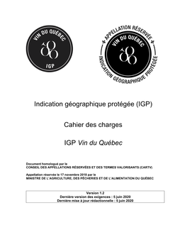 Cahier Des Charges