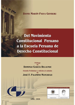 Constitucional Peruano a La Escuela Peruana De Derecho Constitucional