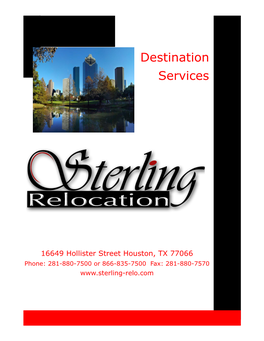 Destination Services