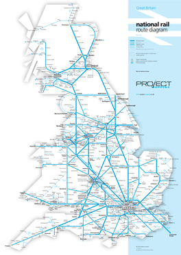 National Rail Route Diagram