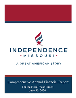 Comprehensive Annual Financial Report for the Fiscal Year Ended June 30, 2020