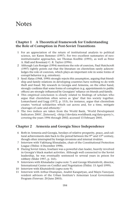 Chapter 1 a Theoretical Framework for Understanding the Role of Corruption in Post-Soviet Transitions