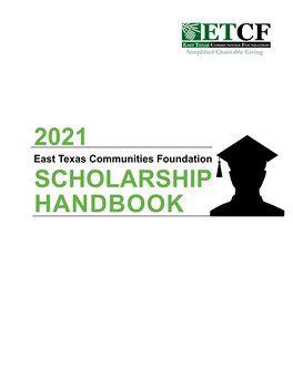 ETCF Scholarship Handbook