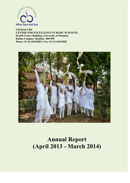 Annual Report (April 2013 - March 2014)