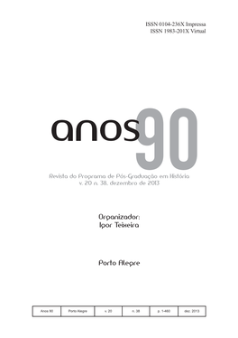 Book Anos 90 V20 N38.Indb