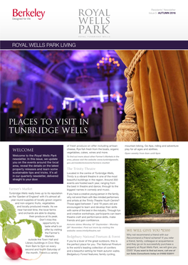 Places to Visit in Tunbridge Wells
