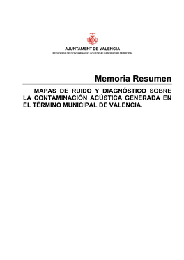 Memoria Resumen