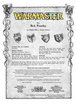 Warmaster Covers