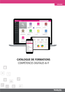 Catalogue De Formations Compétences Digitales & It