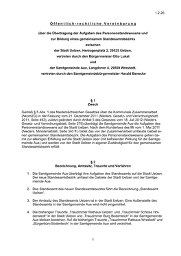 Rechtliche V Ereinbarung Über Die Übertragung