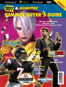 Summer Buyer's Guide