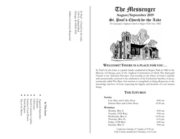 The Messenger August/September 2019 St