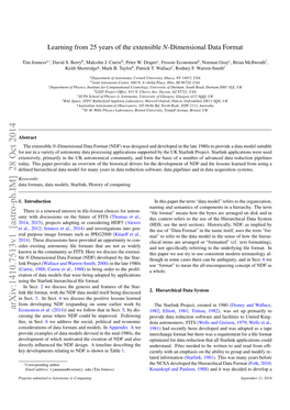 Arxiv:1410.7513V1 [Astro-Ph.IM] 28 Oct 2014