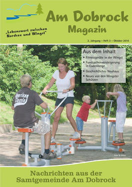 Lebenswert Zwischen Nordsee Und Wingst“ Magazin 2