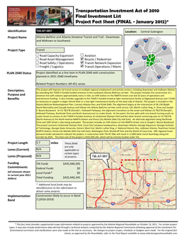 Fact Sheet (FINAL - January 2012)*