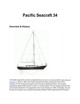 Pacific Seacraft 34