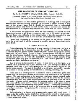 Kidney (Reno-Renal Reflex). Postgrad Med J: First Published As 10.1136/Pgmj.11.121.411 on 1 November 1935