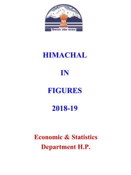 Himachal in Figures 2018-19
