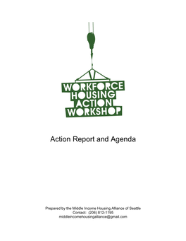 Workforce Housing Action Workshop Report