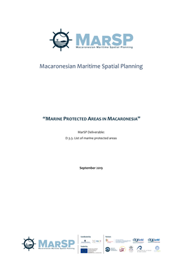 D.3.3.List of Marine Protected Areas