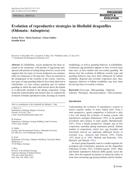 Downloaded COII, 12S, 18S, 28S and EF1-Α Sequences for Our Taxon Sample