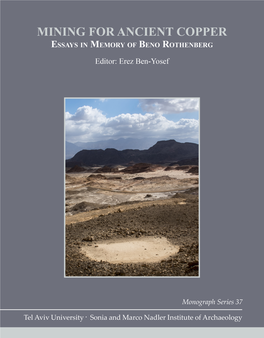 THE ARABAH COPPER INDUSTRY in the ISLAMIC PERIOD: 332 VIEWS from FAYNAN and TIMNA Ian W