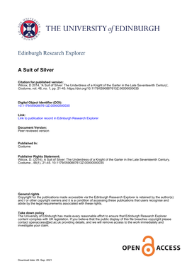 Edinburgh Research Explorer