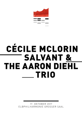 Cécile Mclorin Salvant & the Aaron Diehl Trio