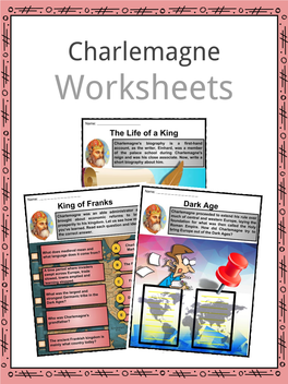 Worksheets Charlemagne Facts