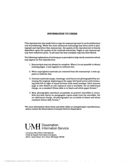 Umidissertation Information Service